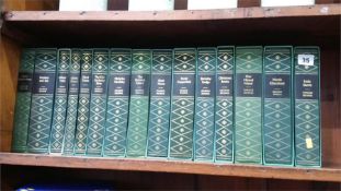 15 Charles Dickens Folio Edition books