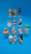 12 Royal Albert and Royal Doulton Beatrix Potter figures