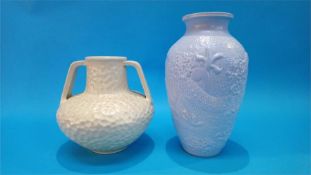 Two Bretby vases
