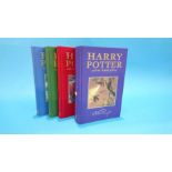 4 Harry Potter signed folio editions