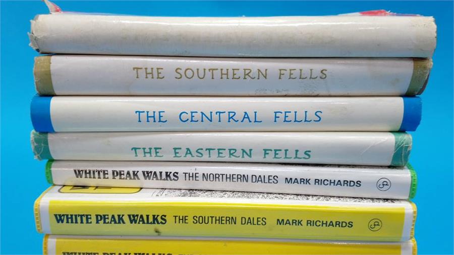 A collection of Wainwright and other walking books. - Image 2 of 6