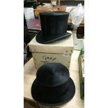 Two top hats