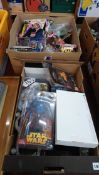 Large quantity of Star Wars figures.