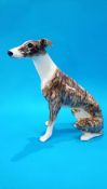 A Winstanley pottery greyhound