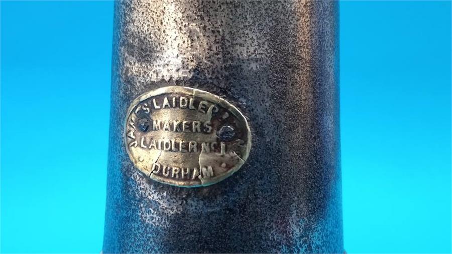 Miner's lamps; Laidler, Durham and Richard Johnson, Clapham and Morris Ltd - Image 3 of 3