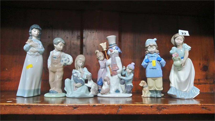 Four Nao and two Lladro figures (6) - Bild 2 aus 2