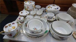 Large quantity Royal Worcester Evesham