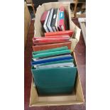 Quantity of stamp albums and contents