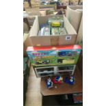 Box of Die Cast and other toys