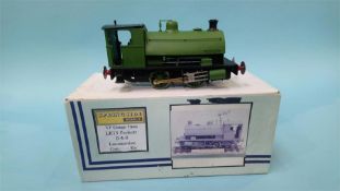 A boxed '0' gauge locomotive kit by Springside models, of an LK13 Peckett 0-4-0 (complete kit)