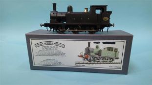 A boxed '0' gauge locomotive kit by 'Piercy Model Products' of a NER 1749 locomotive (complete kit)