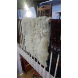 Sheepskin rug