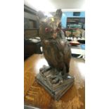 A large model of an Owl