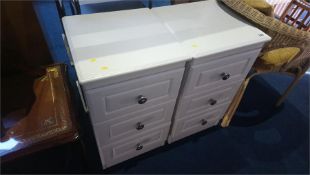 Pair of bedside drawers