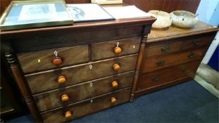 Two chests of drawers