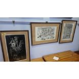 Three prints by Robert Olley (3)