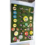 Collection of various badges