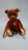 A modern Steiff teddy bear