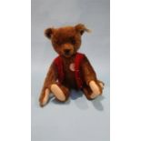 A modern Steiff teddy bear