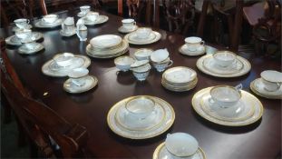 A large Royal Doulton 'Belmont' pattern dinner service (12 place setting)