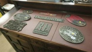 Collection of boiler and engine plates