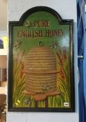 An English Honey wall sign