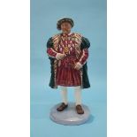 A Royal Doulton figure, 'Henry VIII', HN 3458, limited edition, 1524/9500