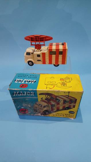 Corgi toys: 1101 car transporter and 1106 Decca mobile airfield radar - Image 2 of 5