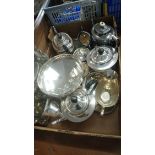 Various silver plate