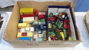 A quantity of Die Cast toy cars, in one box