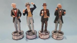 A set of four 'Prestige' Royal Doulton figures 'Beethoven', HN 5195, 'Thomas Edison', HN 5128, '