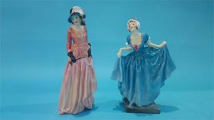 A Royal Doulton figure 'Maureen', HN 1770 and another 'Delight', HN 1773 (2)