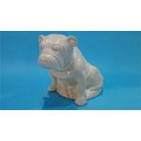 A rare Royal Doulton cream glazed 'Bulldog', D5913