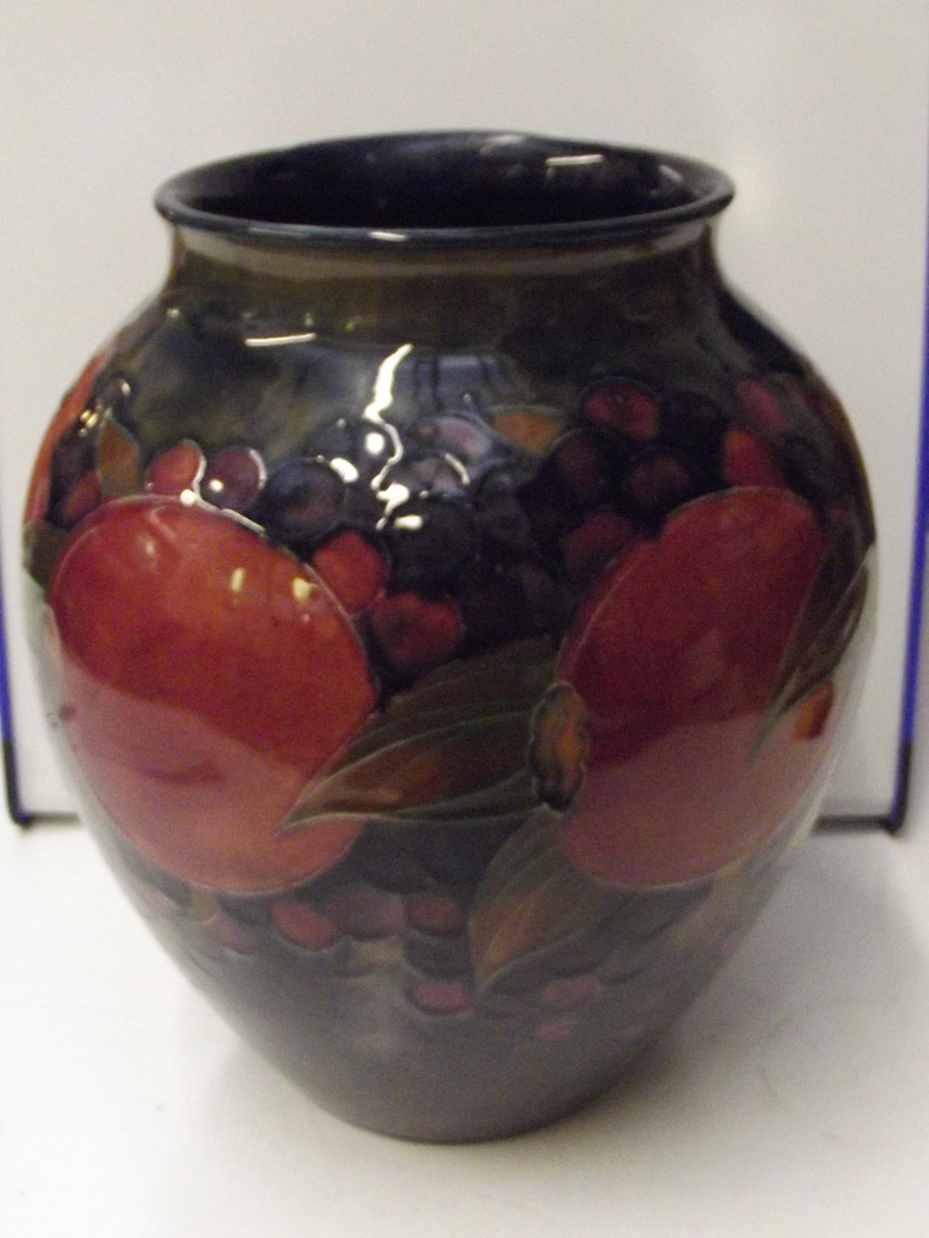 William Moorcroft vase, ovoid form decorated in th