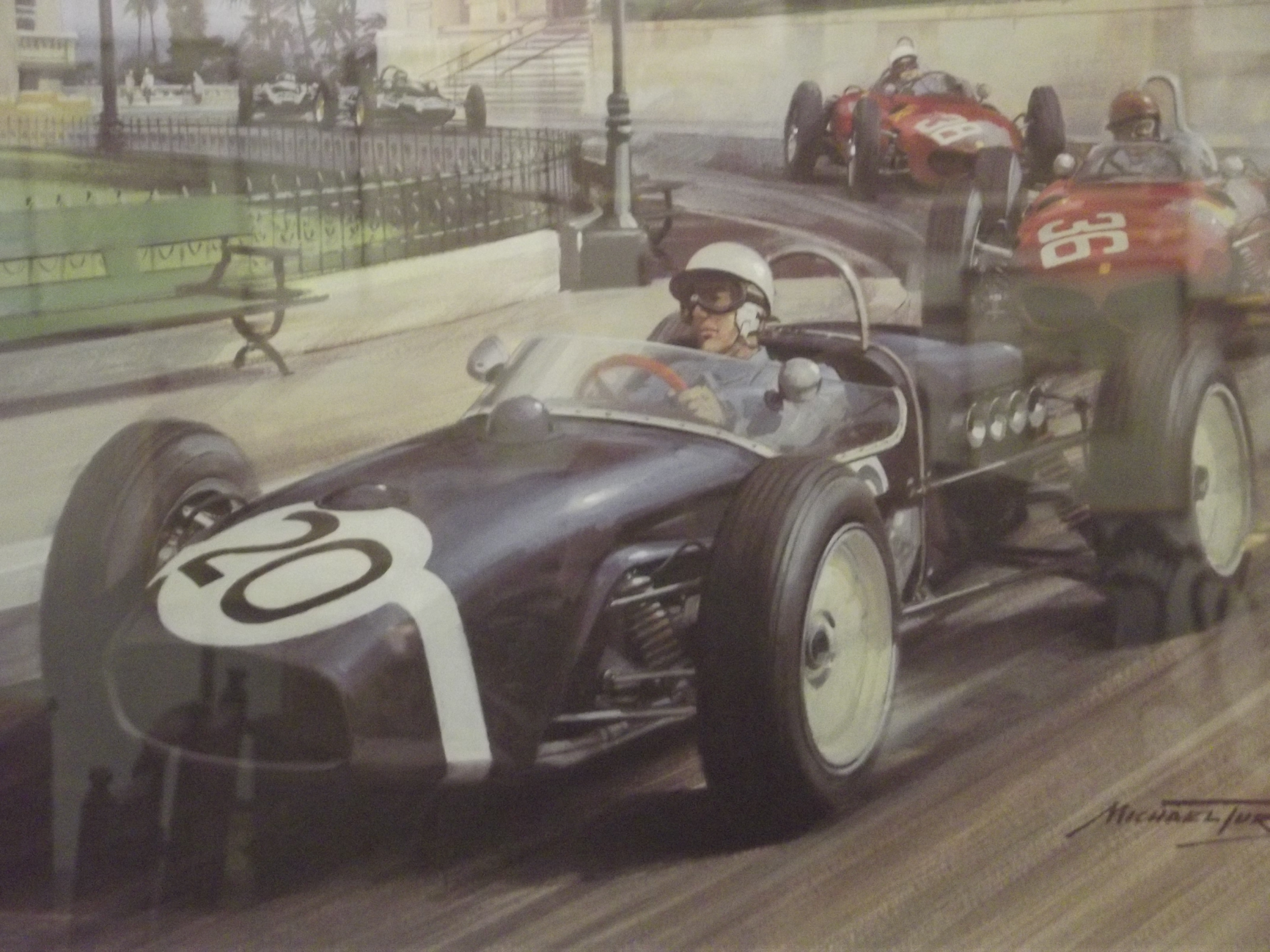 Michael Turner, '1961 Monaco Grand Prix limited ed
