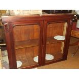 Victorian mahogany bookcase top