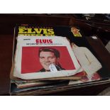 Collection of Elvis LP's and others