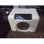 Vintage Bakelite radio