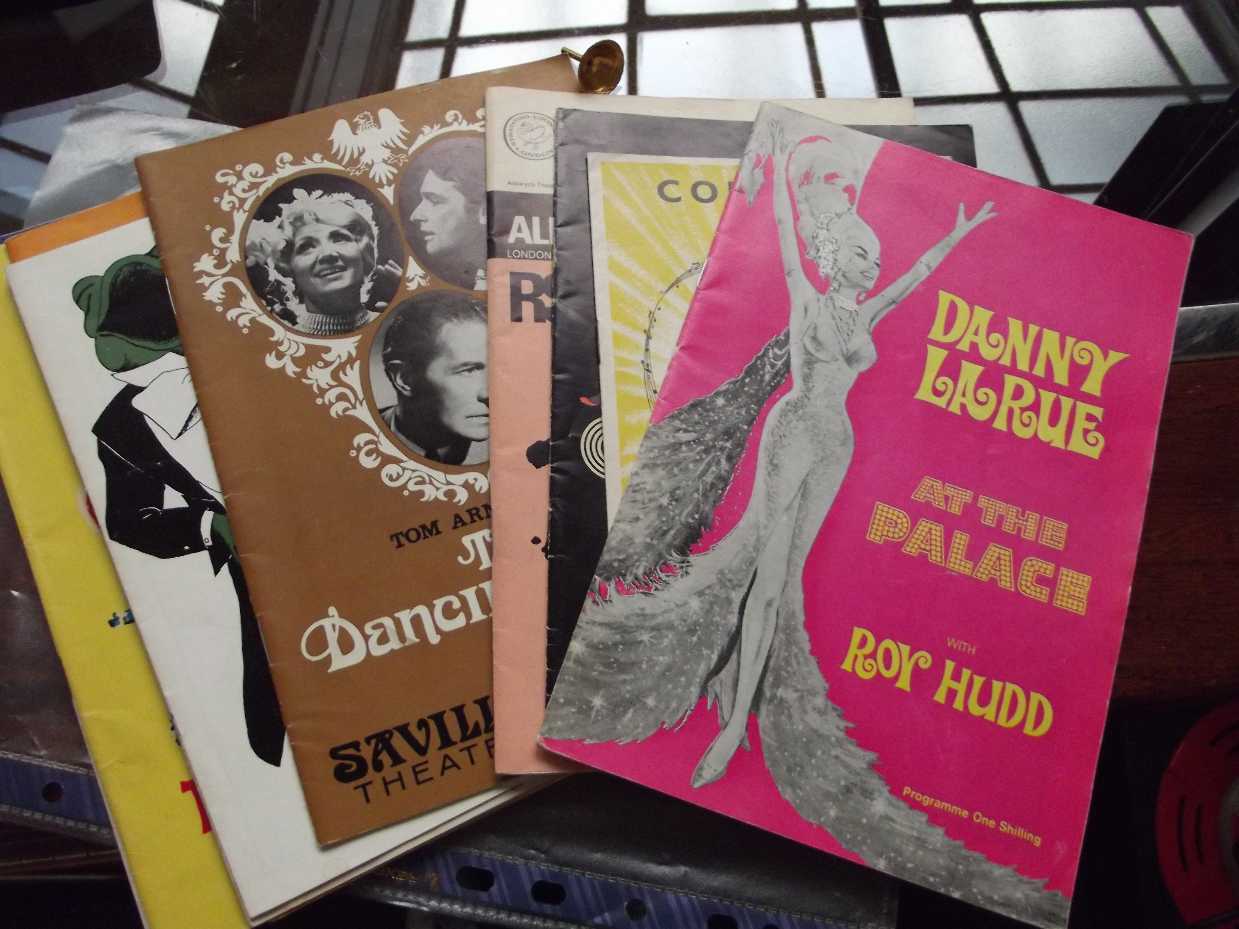 Collection of vintage theatre programs