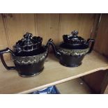 Pair of teapots