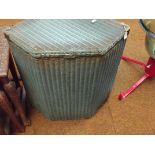 Lloyd loom laundry basket