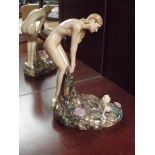 Carltonware figure, "The Carlton Girl"