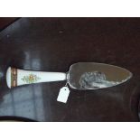 Royal Worcester cake knife