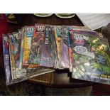 Large collection of Judge Dredd comic magazine