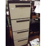 Four drawer filing cabinet