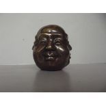Brass four faced Buddha