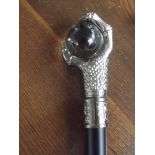 Ball and claw walking stick