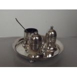 Mappin & Webb cruet set