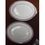 Six Minton house of Lords pugin gothic plates, as