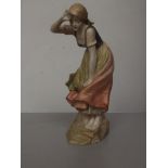 Alexandra porcelain Austrian figure of a girl, 32